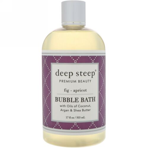 Deep Steep, Bubble Bath, Fig - Apricot, 17 fl oz (503 ml) (Discontinued Item)