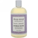 Deep Steep, バブルバス、ラベンダー、 - カモミール、17液量オンス (503 ml)