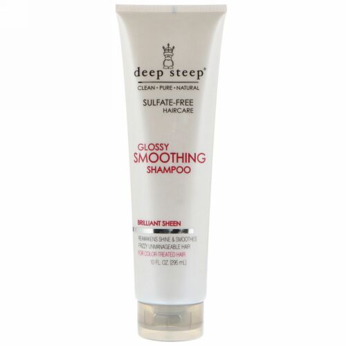 Deep Steep, Glossy Smoothing Shampoo, Brilliant Sheen, 10 fl oz (295 ml) (Discontinued Item)