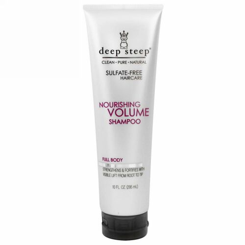 Deep Steep, ノーリッシング・ボリューム・シャンプー, フルボディ, 10 液量オンス (295 ml) (Discontinued Item)