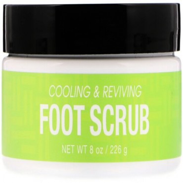 Deep Steep, Therapeutic Foot Scrub, Candy Mint, 8 oz (226 g) (Discontinued Item)