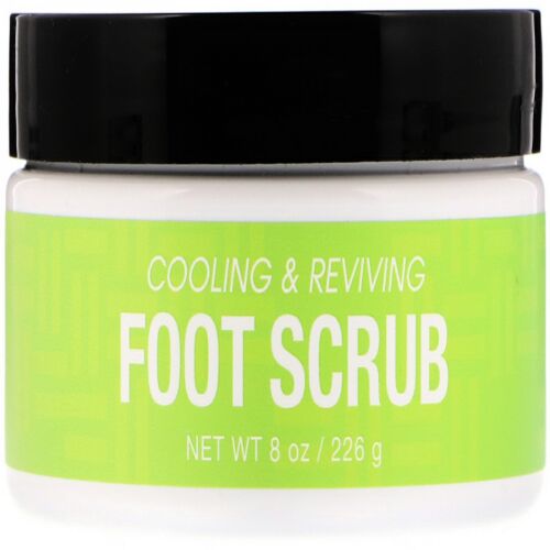 Deep Steep, Therapeutic Foot Scrub, Candy Mint, 8 oz (226 g) (Discontinued Item)