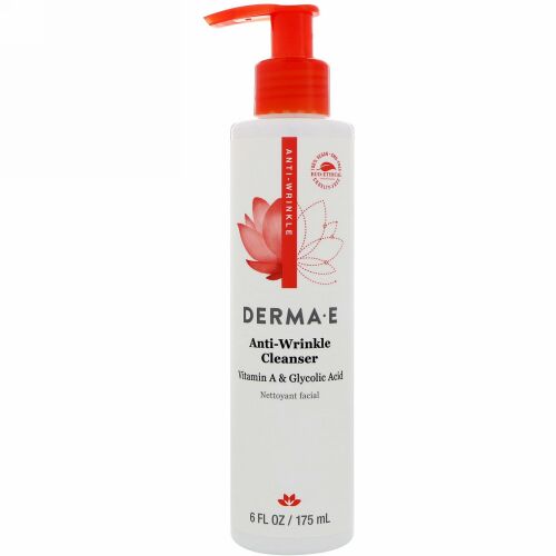 Derma E, アンチリンクルビタミンAグリコリッククレンザー、パパイヤ入り 、 6液量オンス (175 ml)