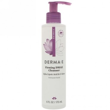 Derma E, お肌を引き締めるDMAE（ジメチルエタノールアミン）クレンザー, 6液量オンス（175 ml） (Discontinued Item)