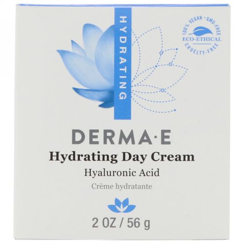 Derma E, ハイドレーティング・デイクリーム2 oz (56 g)