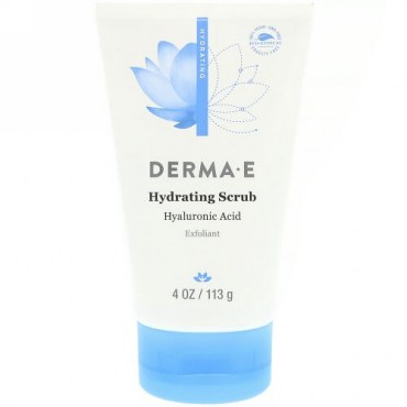 Derma E, ハイドレイティングスクラブ　　ヒアルロン酸配合、 4 オンス (113 g) (Discontinued Item)