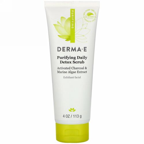 Derma E, ピュリファイングデイリーデトックススクラブ、 4 oz (113 g)