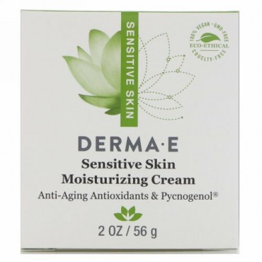 Derma E, スーシング・モイスチャライジングクリーム, 2 オンス (56 g)