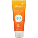 Derma E, Sun Defense Mineral Sunscreen, SPF 30, 4 oz (113 g)