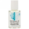 Derma E, ティーツリーとビタミンEオイル、1 fl oz (30 ml) (Discontinued Item)