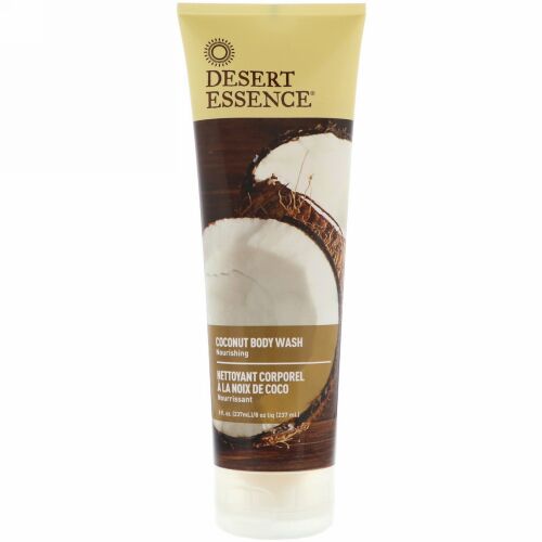 Desert Essence, ココナッツボディウォッシュ、8 fl oz (237 ml)