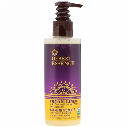 Desert Essence, クリーミーオイル洗浄剤、6.4 fl oz (190 ml)