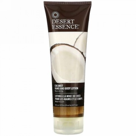 Desert Essence, ハンド＆ボディローション、ココナッツ、237ml（8fl oz）