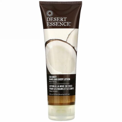 Desert Essence, ハンド＆ボディローション、ココナッツ、237ml（8fl oz）