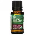 Desert Essence, オーガニック ラベンダー ティーツリーオイル, .6 液量オンス (18 ml)