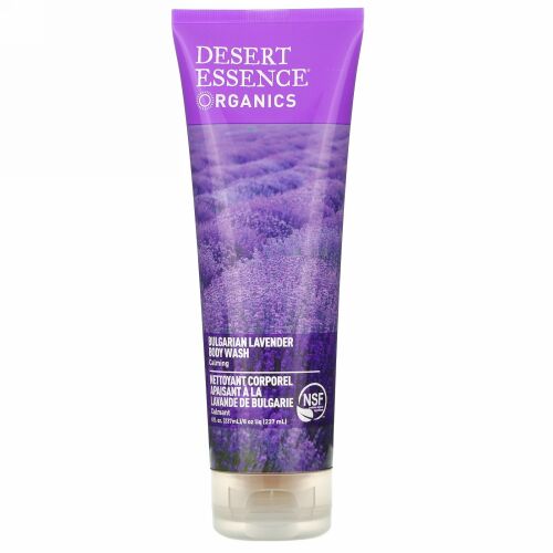 Desert Essence, ブルガリア ラベンダー ボディウォッシュ、8 液量オンス (237 ml)