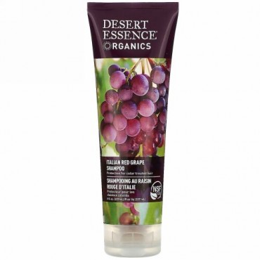Desert Essence, オーガニック、シャンプー、イタリアンレッドグレープ、8 fl oz (237 ml)