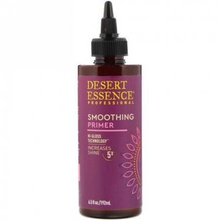 Desert Essence, スムージング・プライマー（下塗剤）、6.5 fl oz (192 ml)