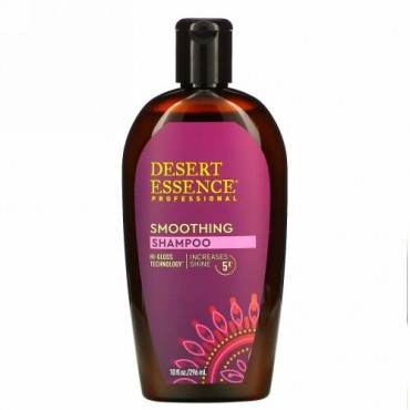 Desert Essence, Smoothing Shampoo, 10 fl oz (296 ml)