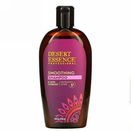 Desert Essence, Smoothing Shampoo, 10 fl oz (296 ml)