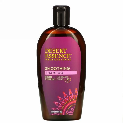 Desert Essence, Smoothing Shampoo, 10 fl oz (296 ml)