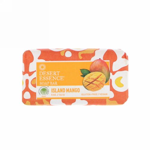 Desert Essence, ソープバー, アイランドマンゴー, 5 オンス (142 g) (Discontinued Item)