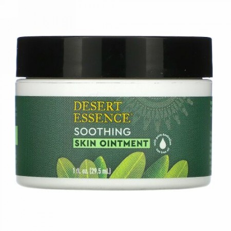 Desert Essence, ティーツリーオイルスキンクリーム、1液量オンス(29.5 ml)
