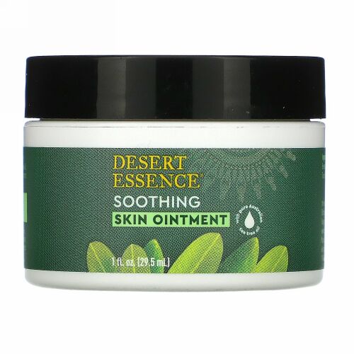 Desert Essence, ティーツリーオイルスキンクリーム、1液量オンス(29.5 ml)