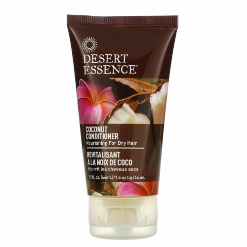 Desert Essence, トラベルサイズ, ココナッツ コンディショナー, 1.5 fl oz (44 ml)