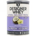 Designer Protein, デザイナーホエイ、ナチュラル100%ホエイタンパク質、バニラココナッツ、12 oz (340 g) (Discontinued Item)
