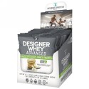 Designer Protein, デザイナー・ホエイ・アドバンスド、グラスフェっど100％ホエイタンパク質、バニラクッキー＆クリーム、12パック、各1.38オンス（39g） (Discontinued Item)