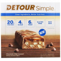 Detour, シンプル、ホエイ・プロテインバー、チョコレートチップ・キャラメル、12本、各60g（2.1オンス） (Discontinued Item)