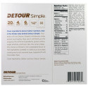 Detour, シンプル、ホエイ・プロテインバー、チョコレートチップ・キャラメル、12本、各60g（2.1オンス） (Discontinued Item)