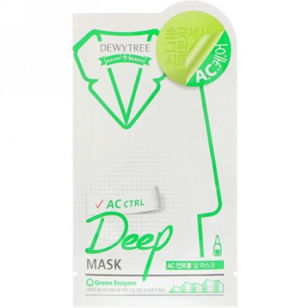 Dewytree, Deep Mask, AC Control, 1 Sheet, 27 g