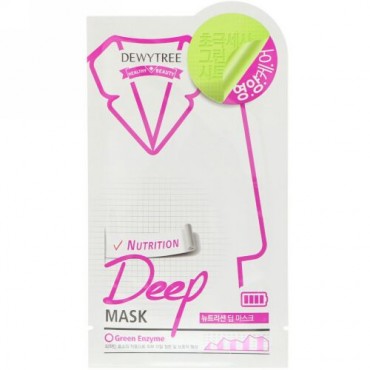 Dewytree, Deep Mask, Nutrition, 1 Sheet, 27 g