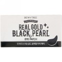 Dewytree, リアルゴールドブラックパール アイパッチ、60枚、90 g