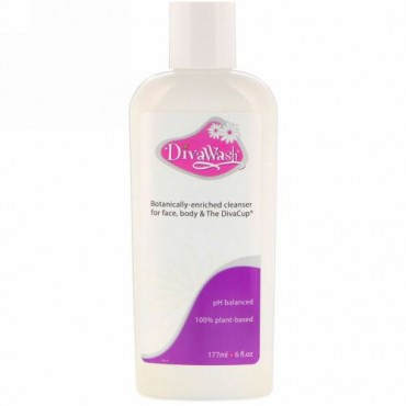 Diva International, DivaWash, 6 fl oz (177 ml) (Discontinued Item)