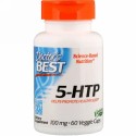 Doctor's Best, Best 5-HTP、100 mg、植物性カプセル 60粒