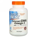 Doctor's Best, カラマリDHA 500 ウィズカラマリン、500 mg、ソフトジェル180粒