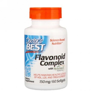 Doctor's Best, Flavonoid Complex with Sytrinol, 150 mg, 60 Softgels (Discontinued Item)