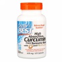 Doctor's Best, 高吸収クルクミン、500mg、120粒