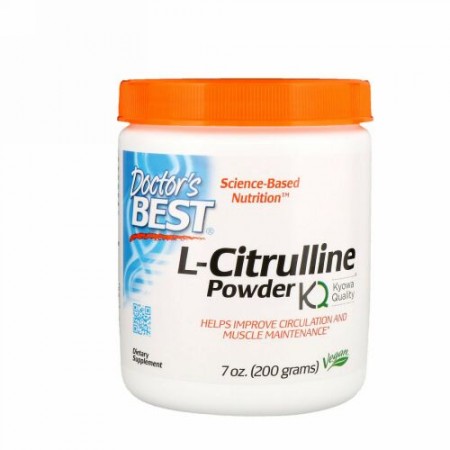 Doctor's Best, L-シトルリンパウダー、7 oz (200 g)