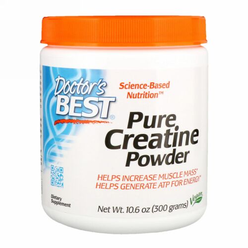 Doctor's Best, 純クレアチンパウダー, 10.6 oz (300 g) (Discontinued Item)