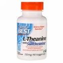 Doctor's Best, サンテアニン L-テアニン、150mg、90ベジカプセル