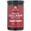 Dr. Axe / Ancient Nutrition, Multi Collagen Protein, Strawberry Lemonade, 1.18 lbs (535.5  g)