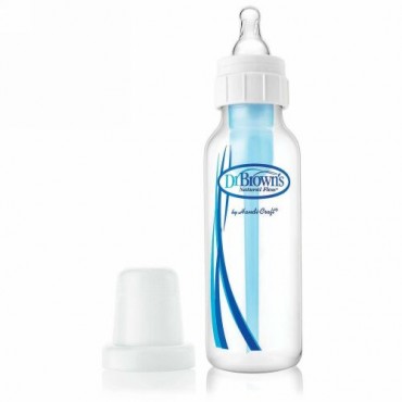Dr. Brown's, ナチュラルフローボトル, 生後0ヵ月＋, 8オンス (250 ml)