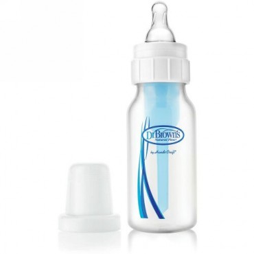 Dr. Brown's, ナチュラルフローボトル, レベル1, 生後0ヵ月＋, 4オンス (120 ml)