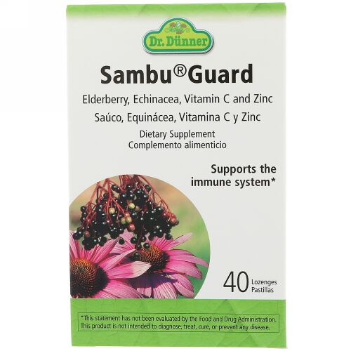 Dr. Dunner, USA, サンブガード、薬用キャンディー40粒 (Discontinued Item)