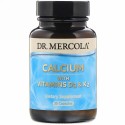 Dr. Mercola, ビタミンD3・K2配合カルシウム、30カプセル