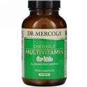 Dr. Mercola, 子供用マルチビタミン、フルーツ味チュワブル、 60錠